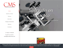 Tablet Screenshot of corredormanas.com